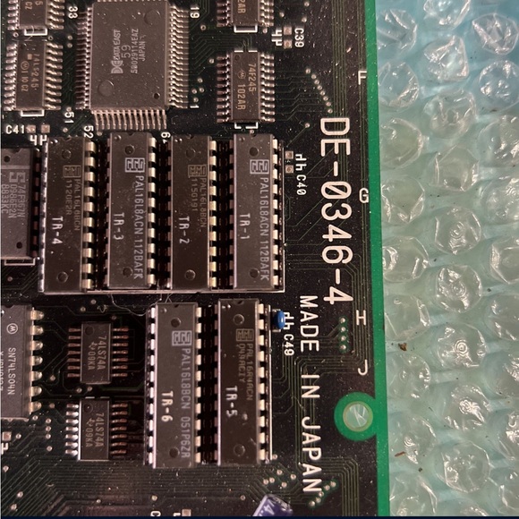 Mutant Fighter Data East Jamma Arcade Game PCB Motherboard C15B - Picture 6 of 11